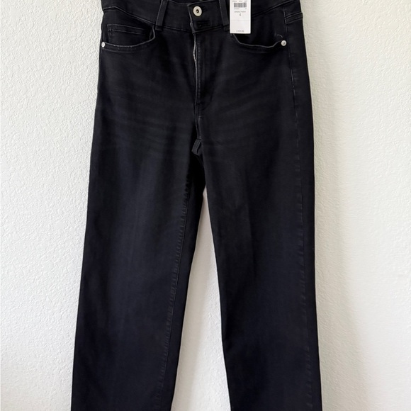 J. Jill Black Straight-Leg Jeans - Picture 1 of 7